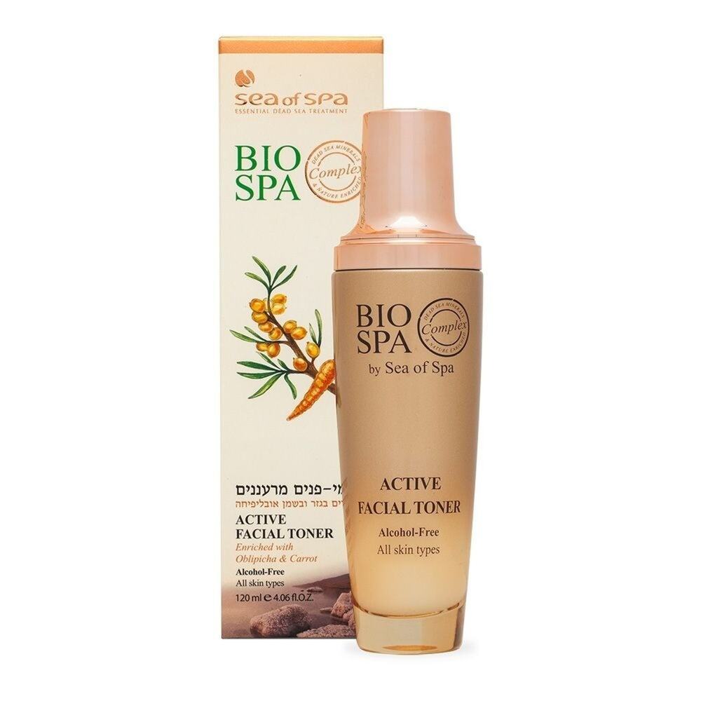 Sea Of Spa Bio Spa- Active Facial Toner Oblipicha & Carrot 4.06 Fl Oz
